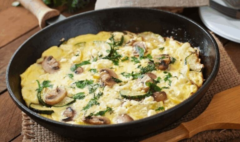 Kahvaltı sofralarında enfes lezzet… Pratik mantarlı yumurta tarifi! – Son Dakika Gurme Haberleri