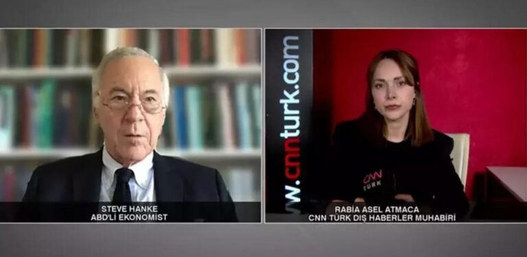 ABD’li ünlü ekonomist CNN TÜRK’e konuştu: Türkiye virajı dönüyor, enflasyon daha da düşecek