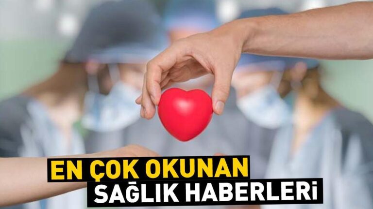 4 Kasım 2024 günün öne çıkan sağlık haberleri…
