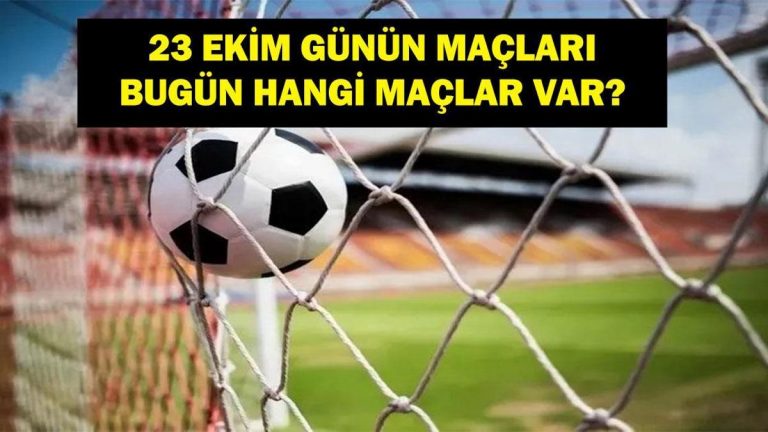 Bugün Hangi Maçlar Var? Fenerbahçe Stuttgart ve Samsunspor Dinamo Kiev Şampiyonlar Ligi Maçları Hangi Kanalda, Saat Kaçta? İşte 23 Ekim Günün Maçları…