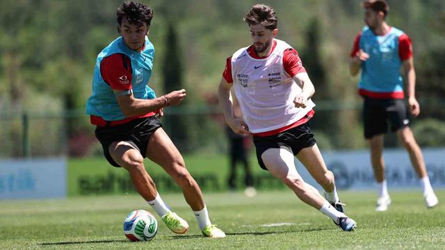 A Milli Futbol Takımı, Kuzey Makedonya hazırlıklarını sürdürüyor